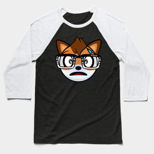 Shocked Fox Robin Baseball T-Shirt